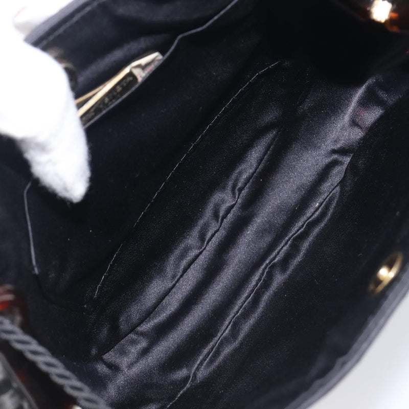 Bottega Veneta Vintage Intrecciato Hobo Nylon Black