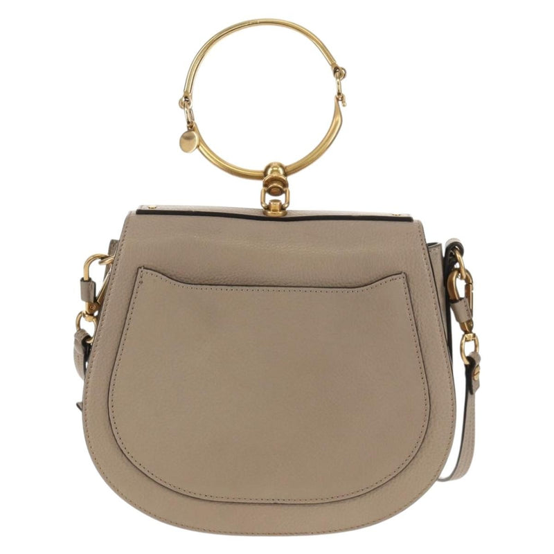 Chloe Nile Leather Beige Bag