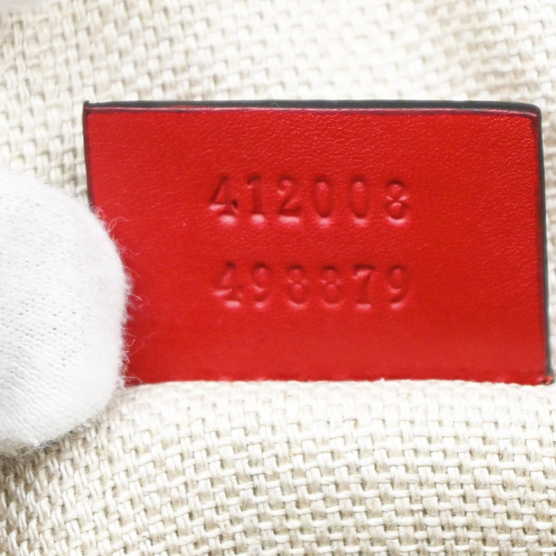 Gucci Bee Web Camera Leather Red Bag