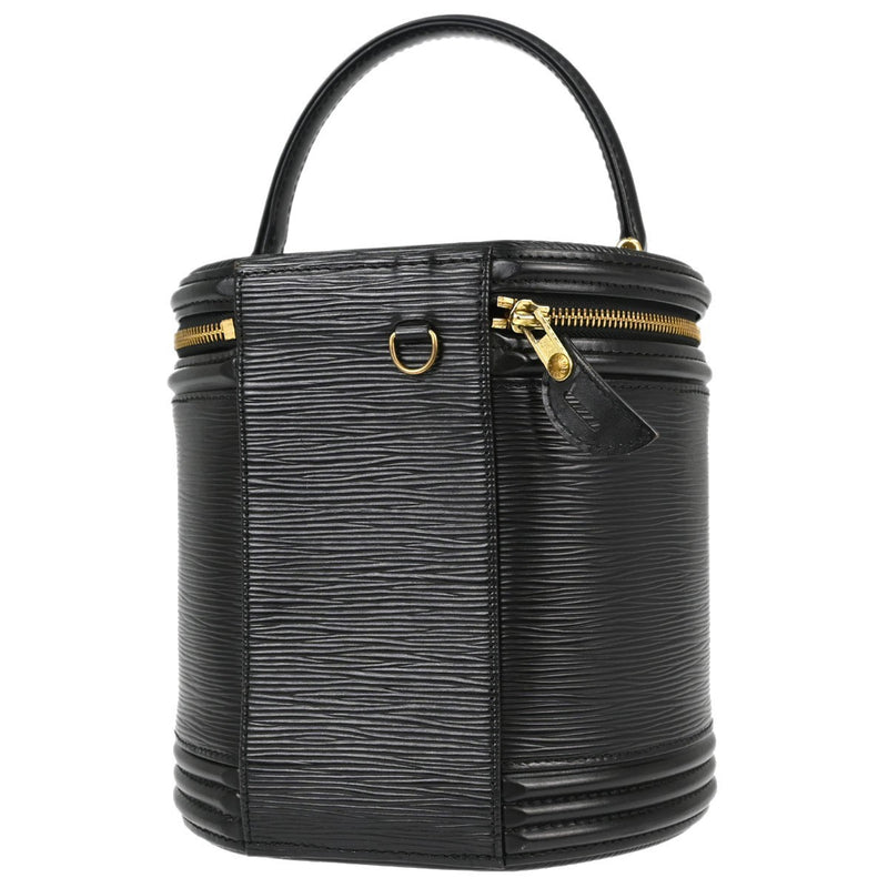 Louis Vuitton Cannes Beauty Case Epi Leather Black Bag