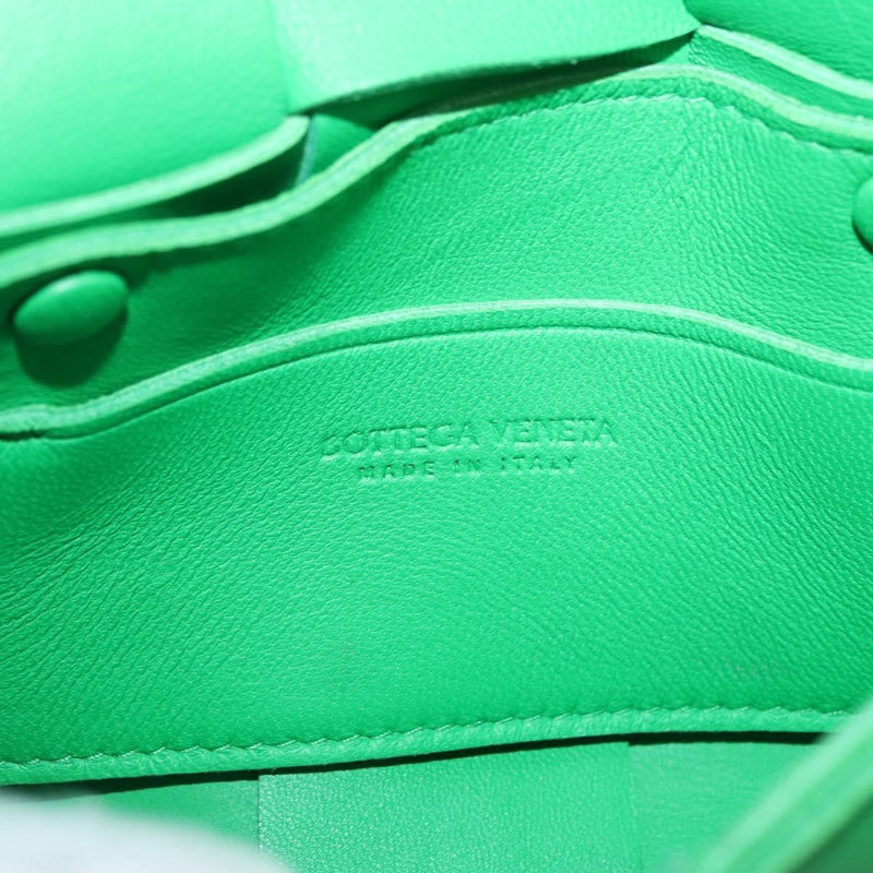 Bottega Veneta Cassette Maxi Intrecciato Leather Green Bag