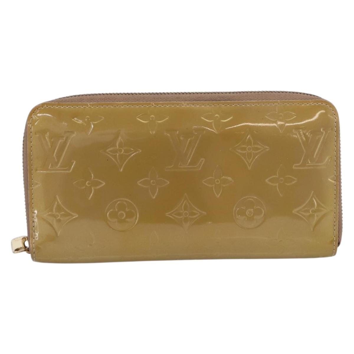 Louis Vuitton Zippy Monogram Vernis Beige Patent_leather Accessory