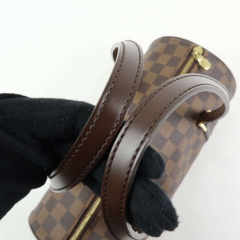 Louis Vuitton Papillon Damier Ebene Brown Canvas Bag