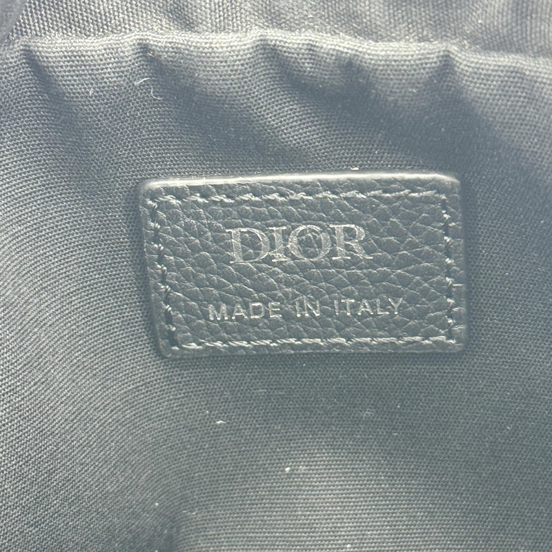 Christian Dior Saddle Tripple Oblique Canvas Beige Bag