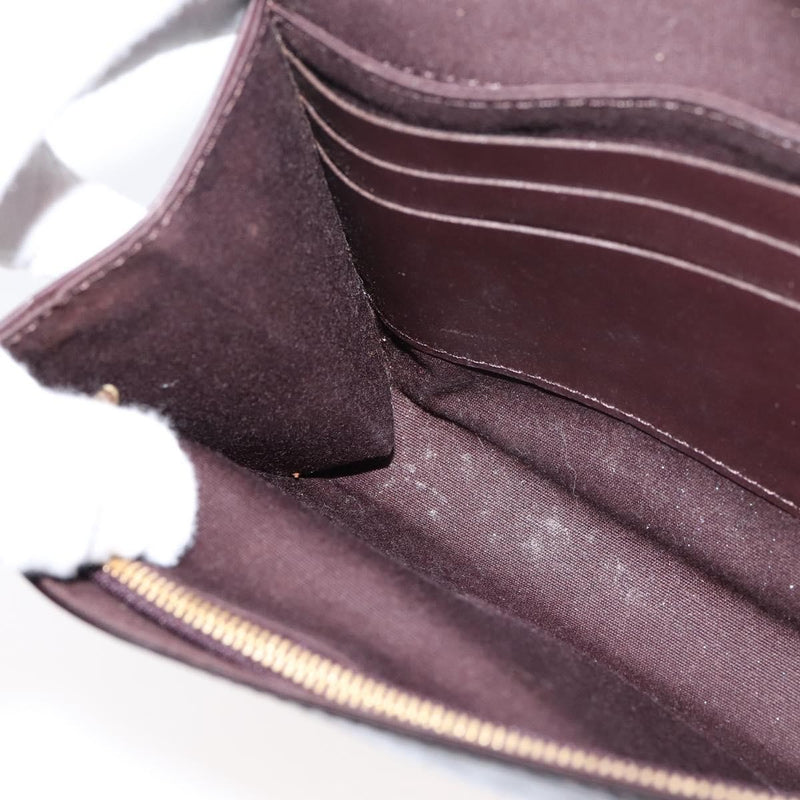Louis Vuitton Bel Air Pochette Monogram Vernis Burgundy Patent_leather Bag