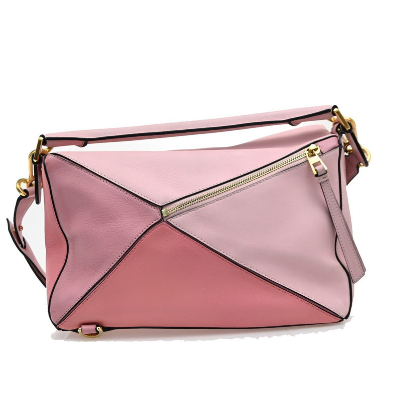 Loewe Puzzle Leather Pink Bag