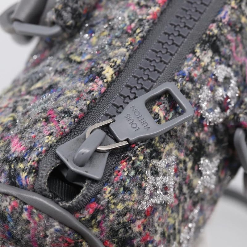 Louis Vuitton Keepall Bandouliere Lv Felt Multicolour Textile Bag
