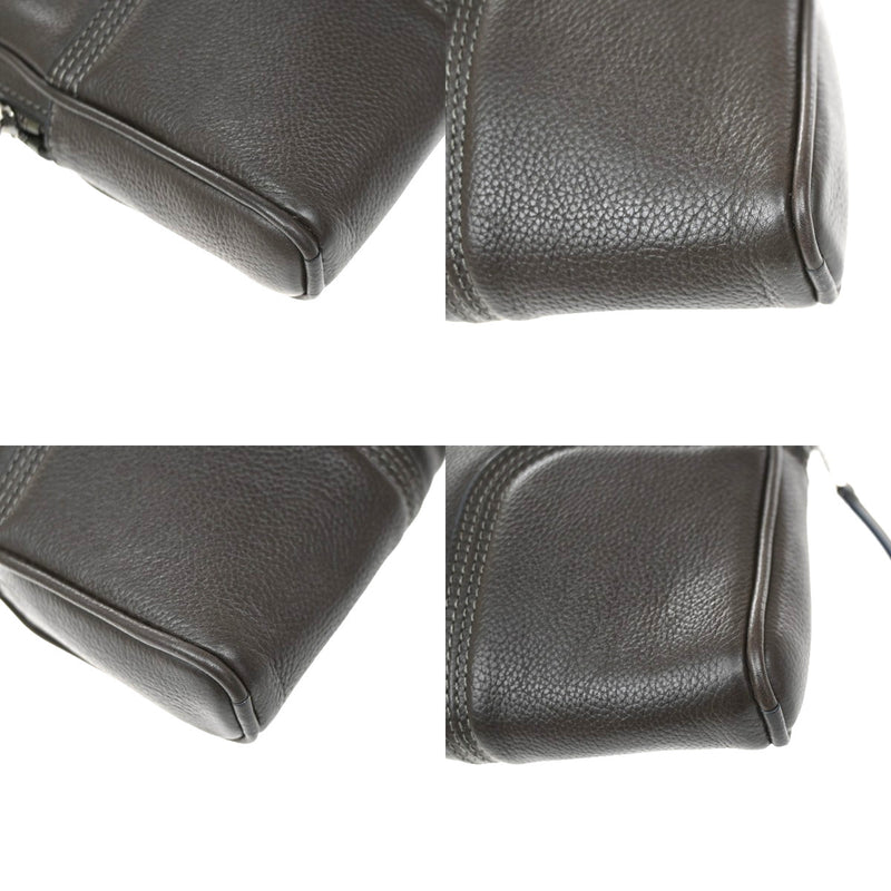 Louis Vuitton Laptop Sleeve Leather Brown Bag