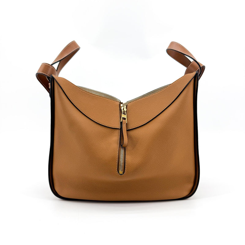 Loewe Hammock Leather Brown Bag