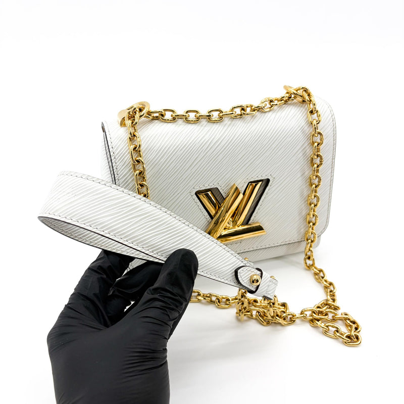Louis Vuitton Twist Epi Leather White Bag