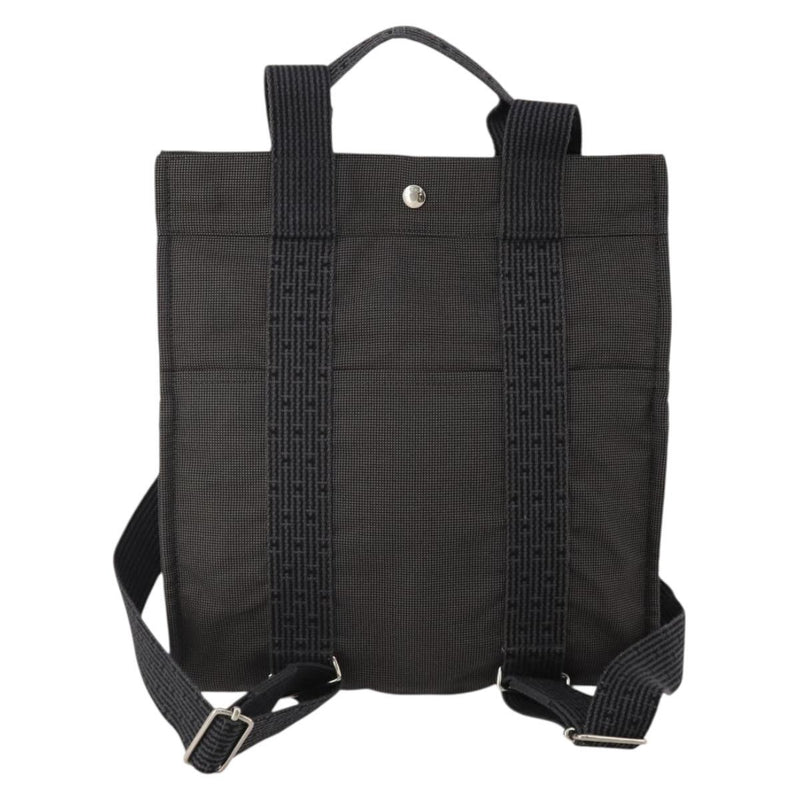 Hermes Herline Canvas Gray Bag