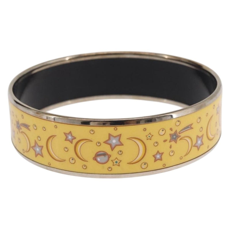 Chanel Vintage Bangle Metal Yellow Bijoux