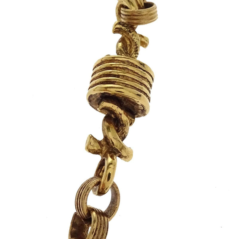 Chanel Cc Necklace Faux Pearl And Metal Multicolour Gold_plated Bijoux