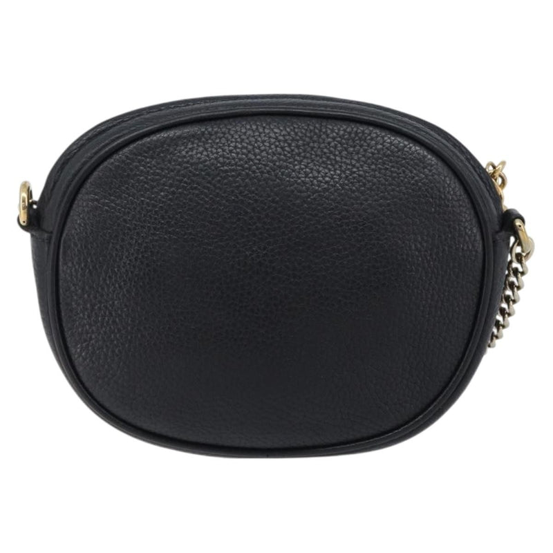Gucci Soho Chain Leather Black Bag