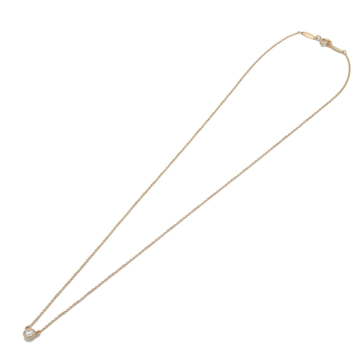 Tiffany & Co. Elsa Peretti Diamonds By The Yard Pendant 18k Yellow Gold With Diamond Yellow_gold Bijoux