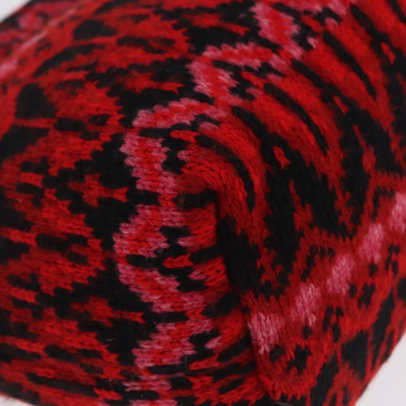 Fendi Vintage Wool Red Bag