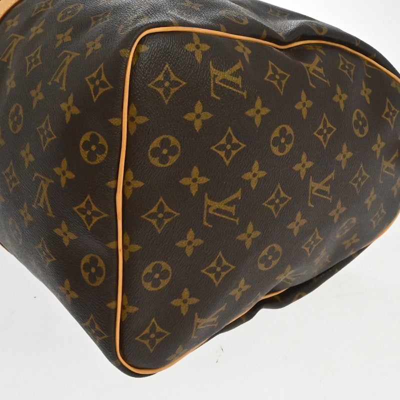 Louis Vuitton Keepall Monogram Canvas Brown Bag