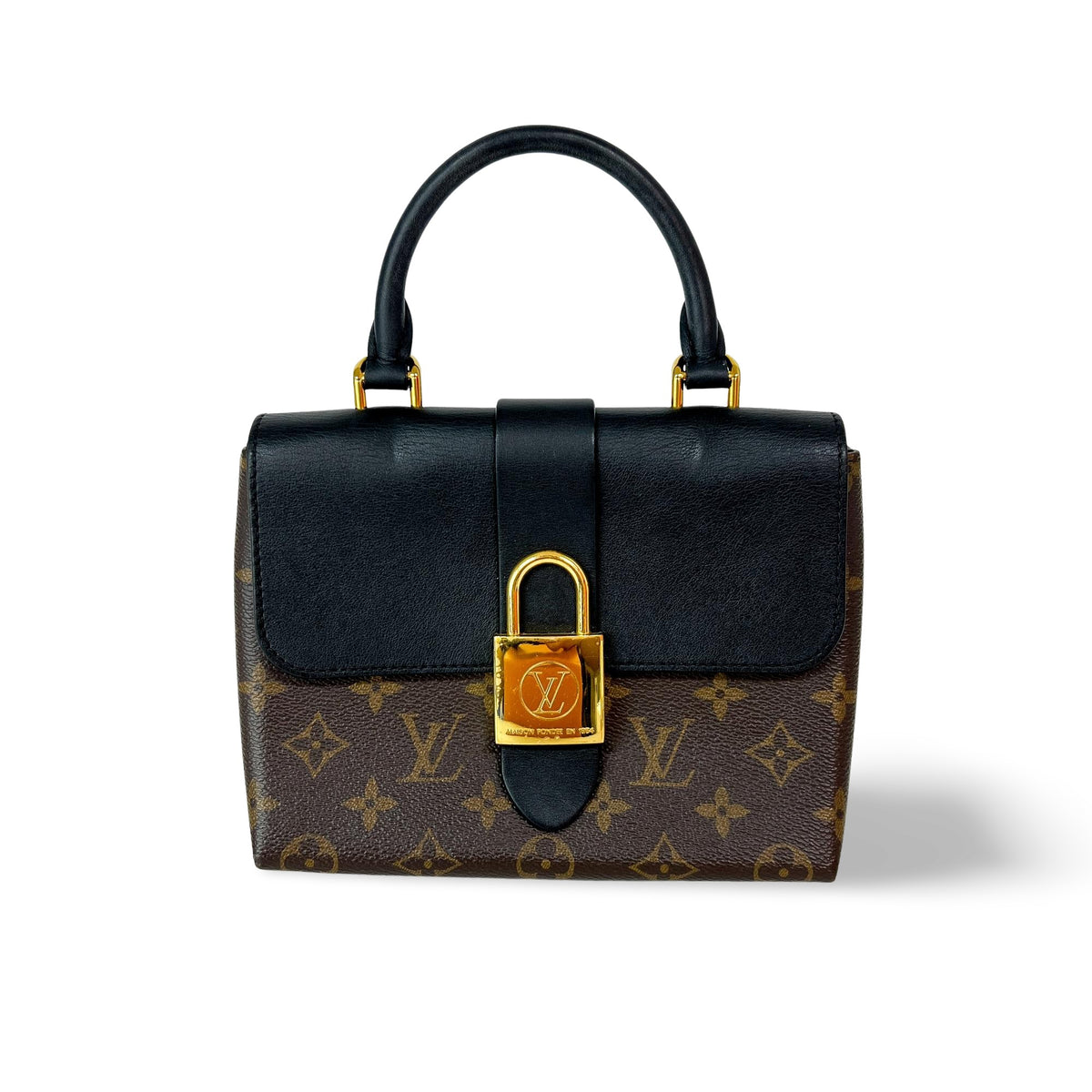 Louis Vuitton Monogramissime Bowling Monogram Canvas And Exotics Brown Bag