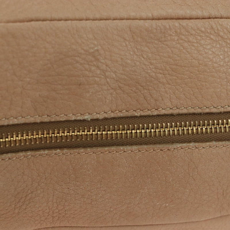 Prada Tote Leather Beige