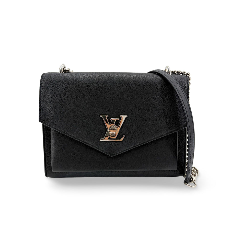 Louis Vuitton Mylockme Leather Black Bag