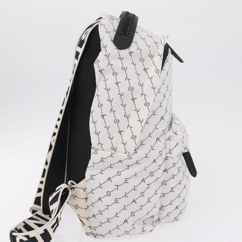 Stella Mccartney Falabella Go Monogram Canvas White Nylon Bag