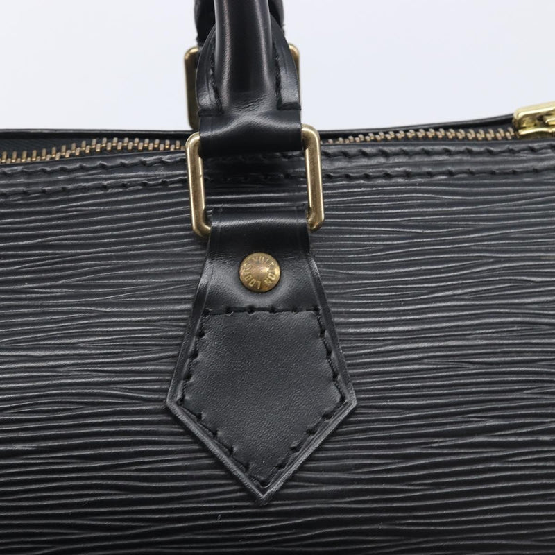 Louis Vuitton Speedy Epi Leather Black Bag