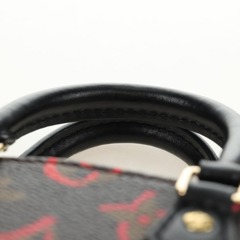 Louis Vuitton Petit Sac Plat Limited Edition Fall Love Monogram Canvas Brown Bag