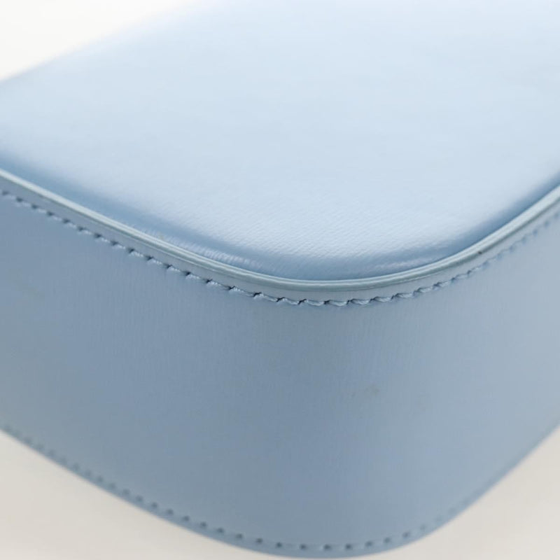 Celine Claude Leather Blue Bag