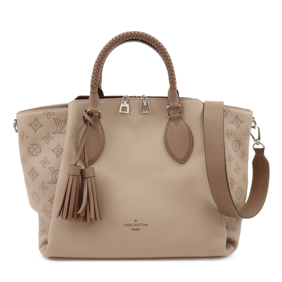 Louis Vuitton Haumea Mahina Leather Beige Bag