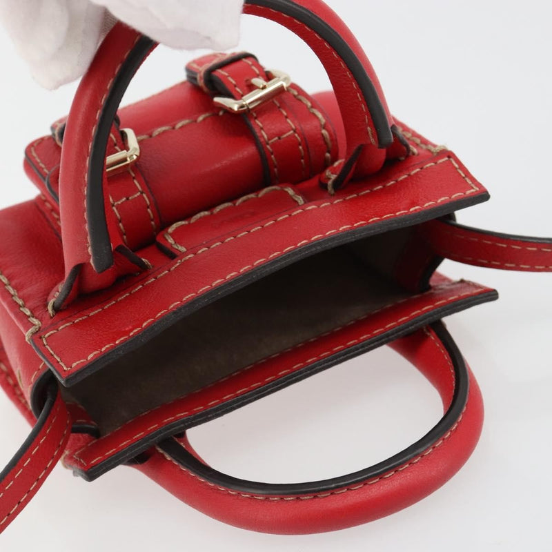 Chloe Edith Leather Red Bag