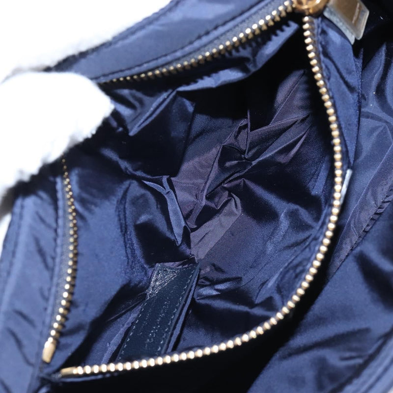 Saint Laurent Le 5 A 7 Hobo Nylon Navy
