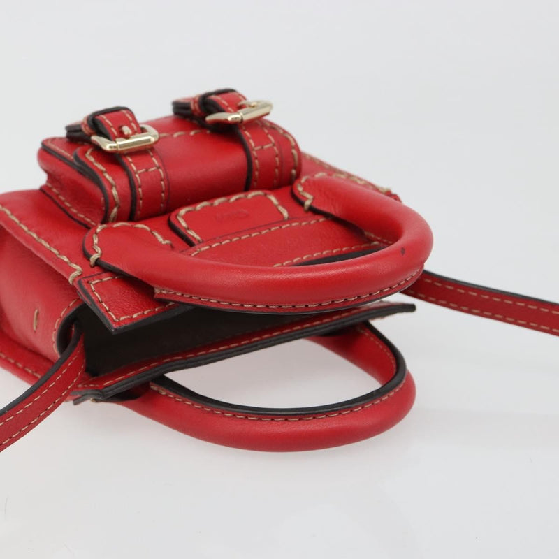 Chloe Edith Leather Red Bag