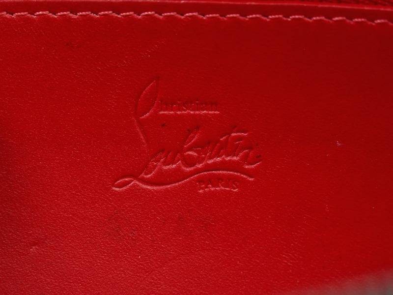 Christian Louboutin Panettone Spiked Leather Black Accessory