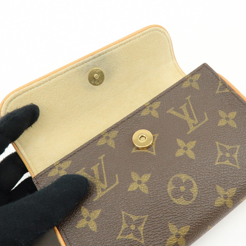 Louis Vuitton Florentine Waist Monogram Canvas Brown Bag
