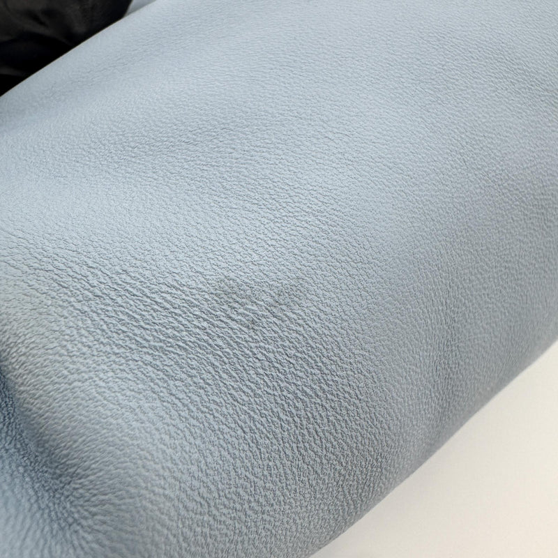 Bottega Veneta Bv Trine Fold Clutch Leather Blue