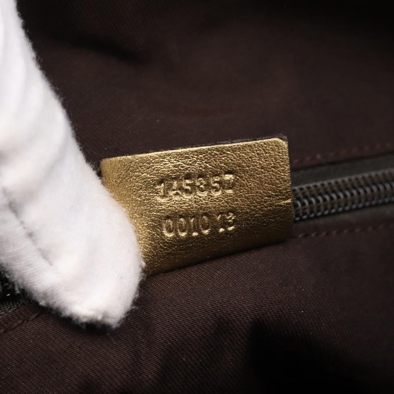 Gucci Zip Messenger Gg Canvas With Perforated Leather Beige