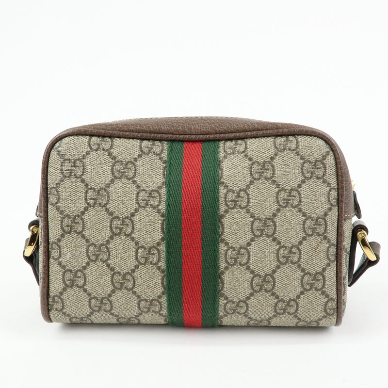 Gucci Ophidia Gg Coated Canvas Beige Bag
