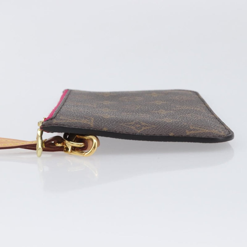 Louis Vuitton Neverfull Pochette Monogram Canvas Brown Bag