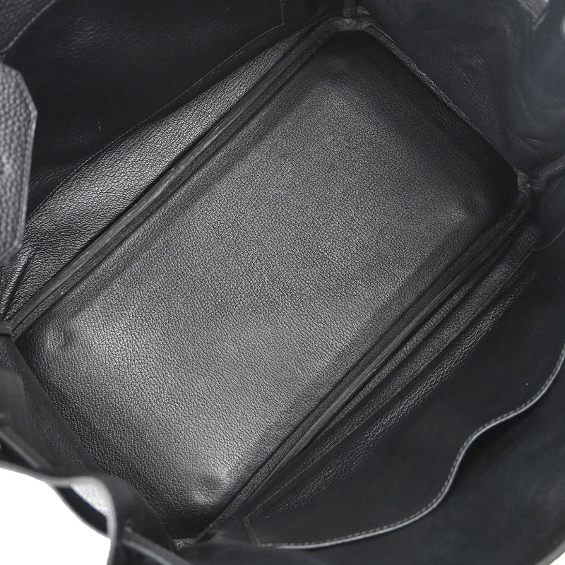 Hermes Birkin Black Togo With Gold Hardware Leather Bag