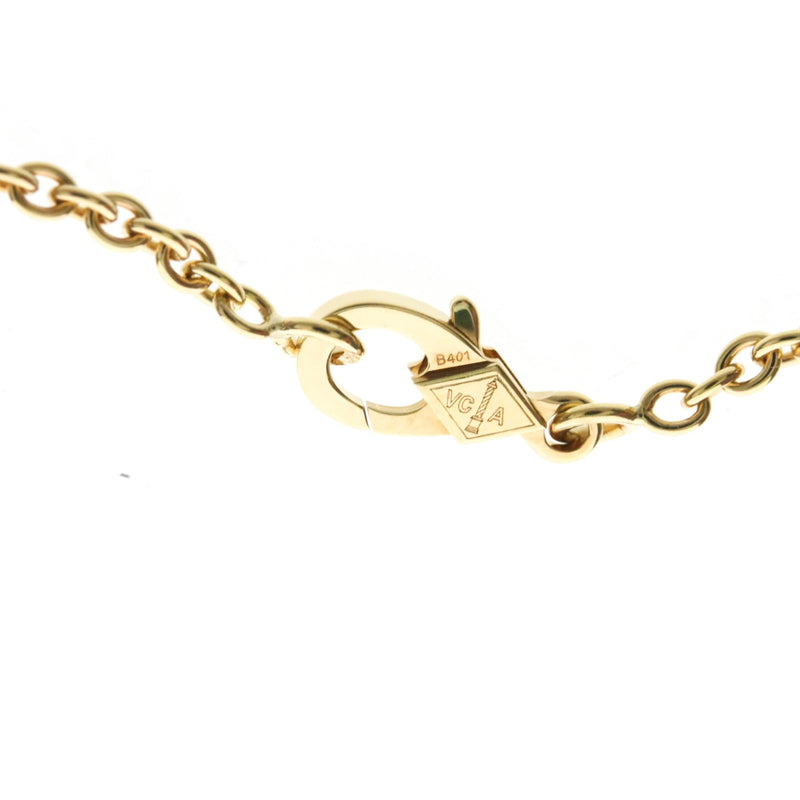 Van Cleef & Arpels Pure Alhambra Pendant 18k Yellow Gold And Onyx Yellow_gold Bijoux