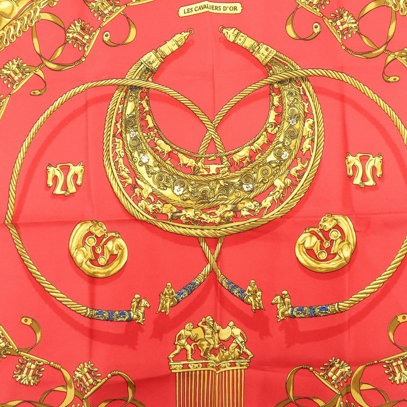 Hermes Carré 40 Silk Red Accessory