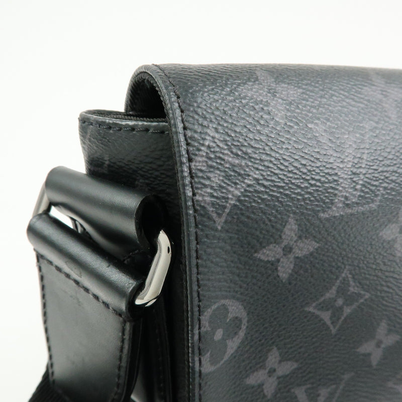 Louis Vuitton District Messenger Monogram Eclipse Canvas Gray