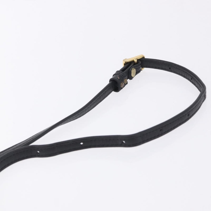 Mcm Visetos Leather Black Bag