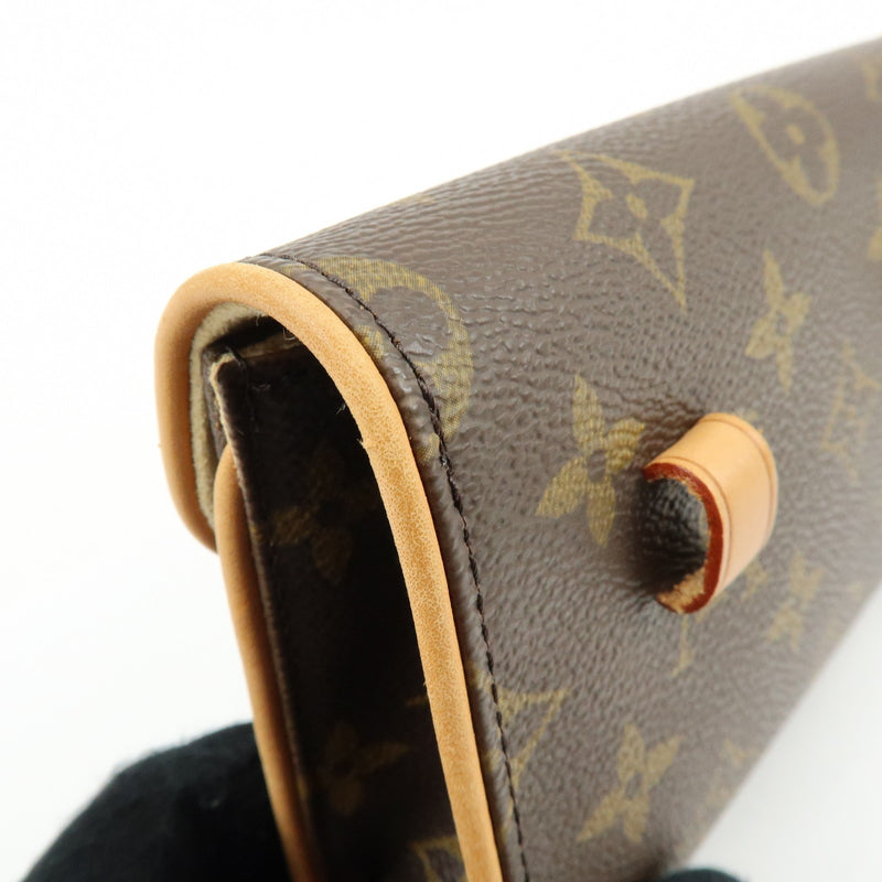 Louis Vuitton Florentine Waist Monogram Canvas Brown Bag