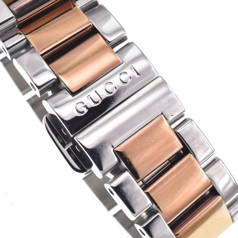 Gucci G-Timeless Quartz Stainless Steel With Diamond Markers And Mother Of Pearl Watches
