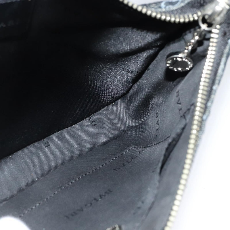 Bvlgari Logomania Canvas Black Bag
