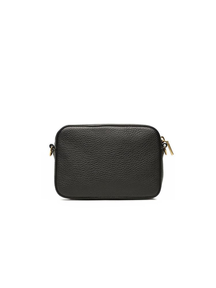 Coccinelle Beat Shoulder Bag — Black Cowhide