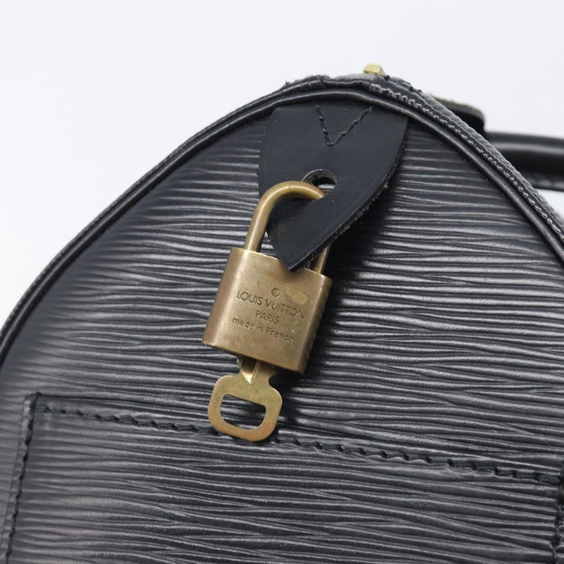 Louis Vuitton Speedy Epi Leather Black Bag