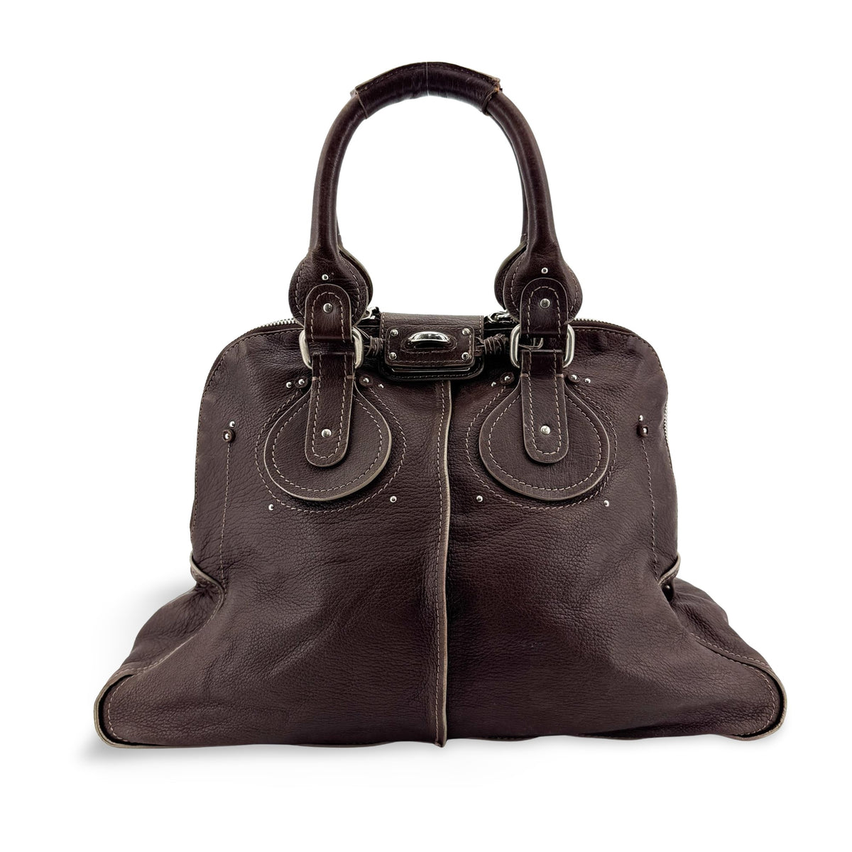 Chloe Paddington Leather Brown Bag