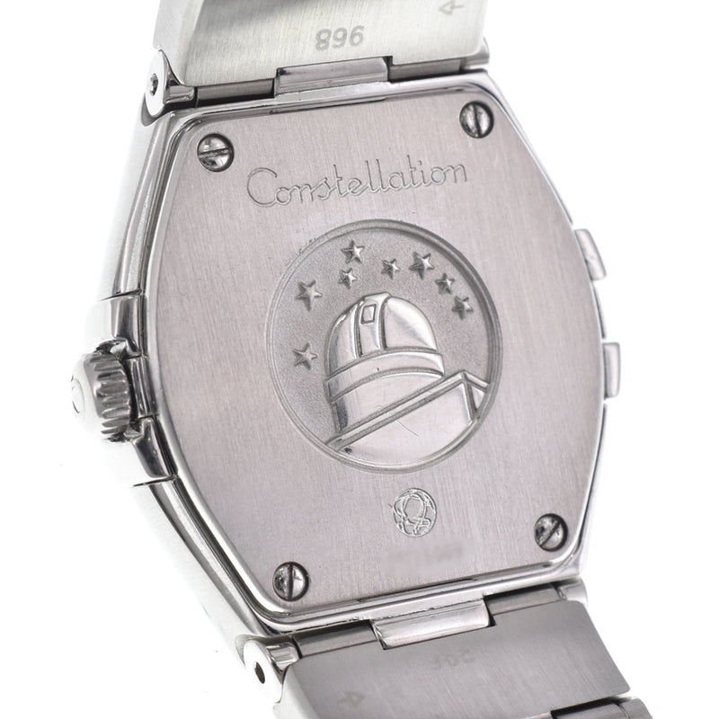 Omega Constellation Quartz Stainless Steel With Diamond Bezel And Markers Watches